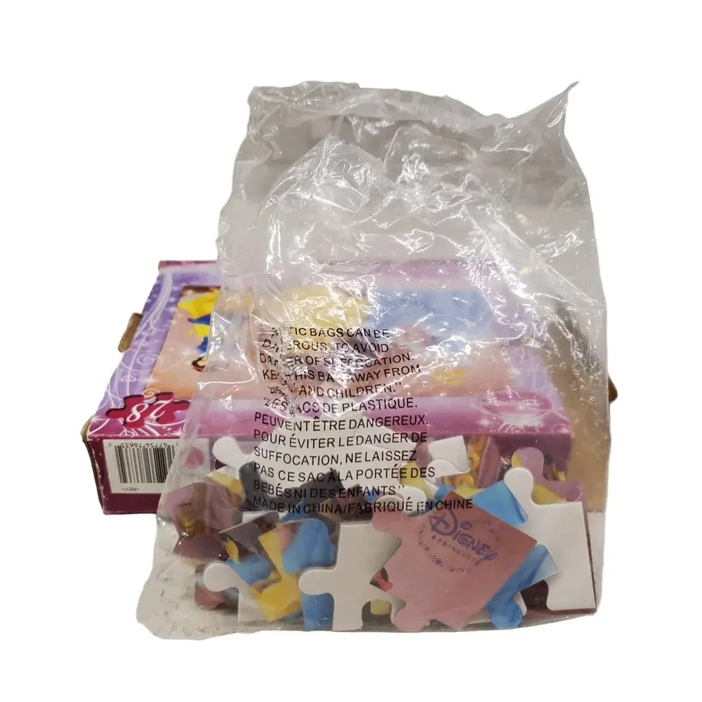 Disney Princess Puzzle Belle Cinderella Snow White Lenticular Puzzle